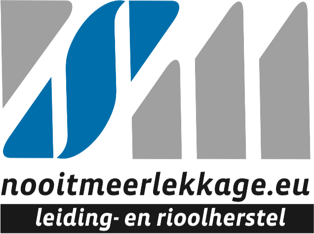Afbeelding van het logo van Nooitmeerlekkage, dat het merk en de specialisatie in het verhelpen van lekkage in kruipruimtes vertegenwoordigt.